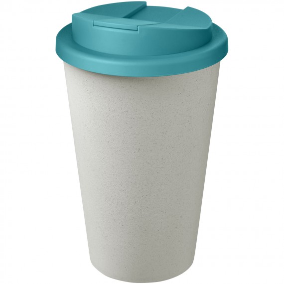 Americano® Eco 350 ml gerecyclede beker met spill-proof deksel