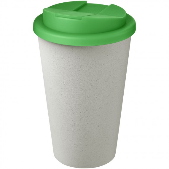 Americano® Eco 350 ml gerecyclede beker met spill-proof deksel