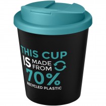 Americano® Espresso Eco 250 ml gerecyclede beker met knoeibestendig deksel 