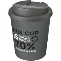 Americano® Espresso Eco 250 ml gerecyclede beker met knoeibestendig deksel 