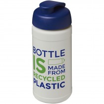 Baseline 500 ml gerecyclede drinkfles met klapdeksel