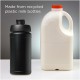 Baseline 500 ml gerecyclede drinkfles met klapdeksel