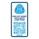 H2O Active® Eco Treble 750 ml drinkfles met klapdeksel