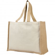 Varai 320 g/m² canvas en jute boodschappentas 23L