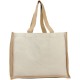 Varai 320 g/m² canvas en jute boodschappentas 23L