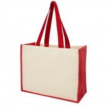 Varai 320 g/m² canvas en jute boodschappentas 23L