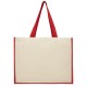 Varai 320 g/m² canvas en jute boodschappentas 23L