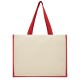 Varai 320 g/m² canvas en jute boodschappentas 23L