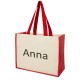 Varai 320 g/m² canvas en jute boodschappentas 23L