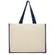 Varai 320 g/m² canvas en jute boodschappentas 23L