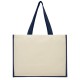 Varai 320 g/m² canvas en jute boodschappentas 23L