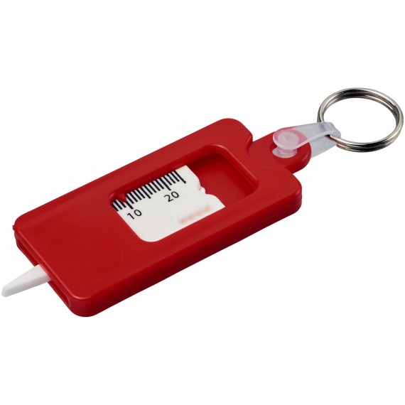 Kym sleutelhanger met bandenprofielmeter