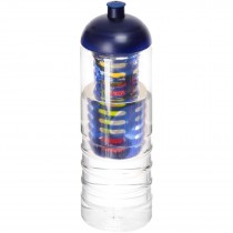 H2O Active® Treble 750 ml drinkfles en infuser met koepeldeksel
