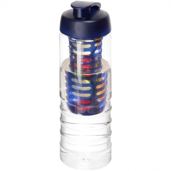 H2O Active® Treble 750 ml drinkfles en infuser met kanteldeksel