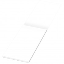 Desk-Mate® 1/3 A4 notitieblok met een omwikkelde omslag