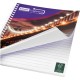 Desk-Mate® A5 spiraal notitieboek en bedrukte achterste omslag