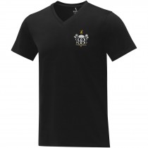 Somoto Heren T-shirt met V-hals en korte mouwen 