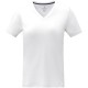 Somoto Dames T-shirt met V-hals en korte mouwen  