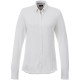 Bigelow piqué dames blouse met lange mouwen