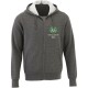 Cypress unisex hoody met ritssluiting