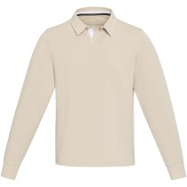 Clyde unisex organic rugbypolo sweatshirt 