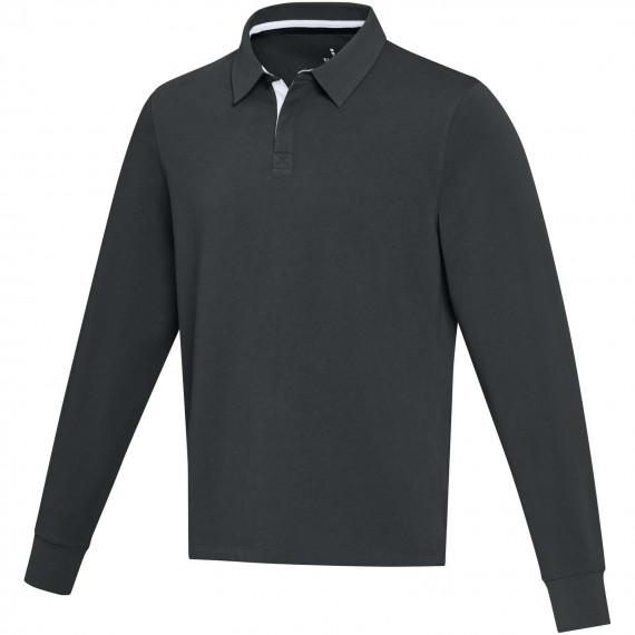 Clyde unisex organic rugbypolo sweatshirt 