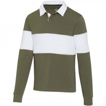 Clyde unisex organic rugbypolo sweatshirt 
