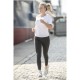 Amery cool fit V-hals dames t-shirt met korte mouwen