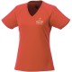 Amery cool fit V-hals dames t-shirt met korte mouwen