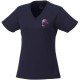 Amery cool fit V-hals dames t-shirt met korte mouwen