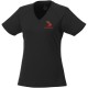 Amery cool fit V-hals dames t-shirt met korte mouwen