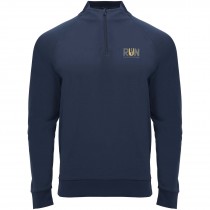 Epiro unisex sweatshirt met lange mouwen en kwartrits