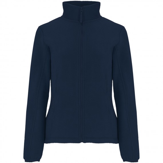 Artic fleece damesjack met volledige rits