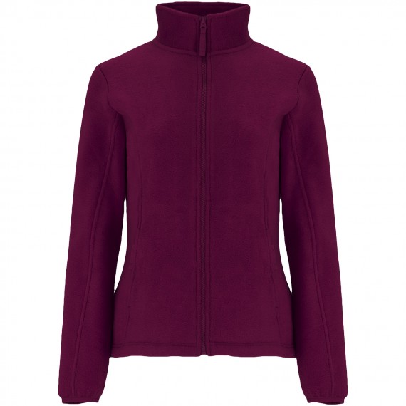 Artic fleece damesjack met volledige rits